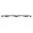 "DIGITUS Patchpanel 0.5HE 24-Port Modular geschirmt schwarz"