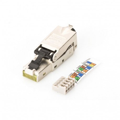 "DIGITUS Stecker RJ45 Cat6a zur Feldkonfektionierung"