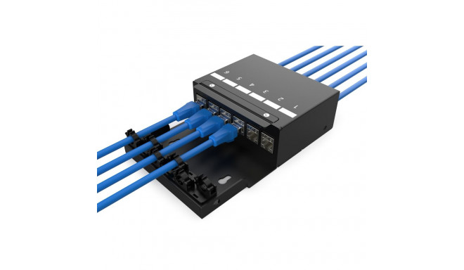 "DIGITUS Konsolidierungspunkt-Box 6Ports Keystone Module"