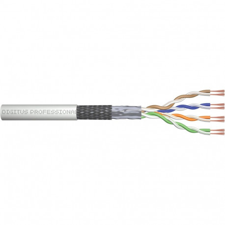 "DIGITUS CAT 5e SF/UTP Twisted Pair Roh-Patchkabel,305m,grau"