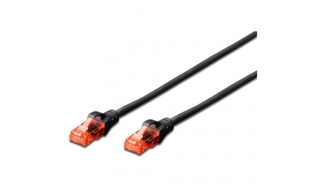 "DIGITUS CAT 6 U/UTP Patchkabel - LSZH, 0,25m, schwarz"