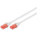 "DIGITUS CAT 6 U/UTP Patchkabel - LSZH. 0.25m. weiß"