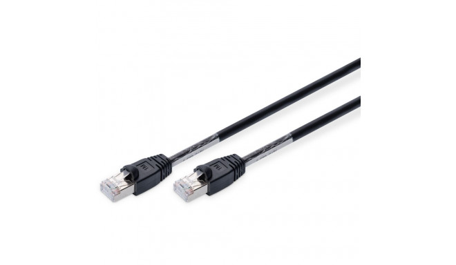 "DIGITUS Patchkabel Cat6 S/FTP 2xRJ45 1.0m schwarz Outdoor"
