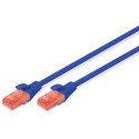 "DIGITUS CAT 6 U/UTP Patchkabel - LSZH. 0.25m. blau"