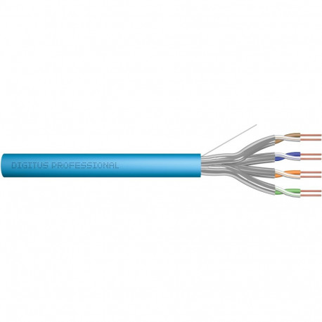 "DIGITUS Instal-kab Cat6a U/FTP tw.Pair 305m blau"