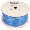 "DIGITUS Instal-kab Cat6a U/UTP tw.Pair 305m lichtblau"