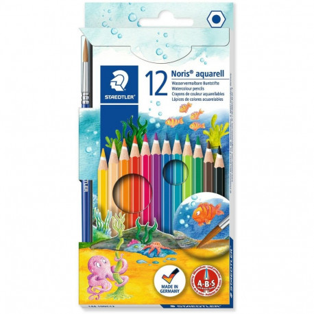 "STAEDTLER Kartonetui Buntstift Noris aqua 12St"