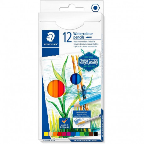 "STAEDTLER Farbstift aquarell 12ST"