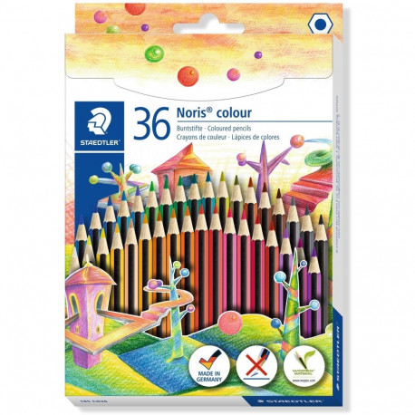 "STAEDTLER Buntstift Noris colour Kartonetui 36 Stück"