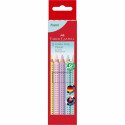 "FABER-CASTELL Buntstift Jumbo Grip Pastell 5er-Etui"