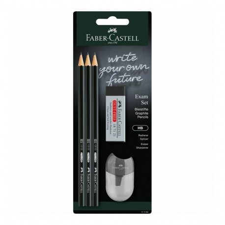 "FABER-CASTELL Bleistift 1111 Exam Set BK"