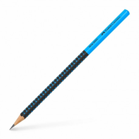 "FABER-CASTELL Bleistift Grip 2001 Two Tone sw/blau 12er"
