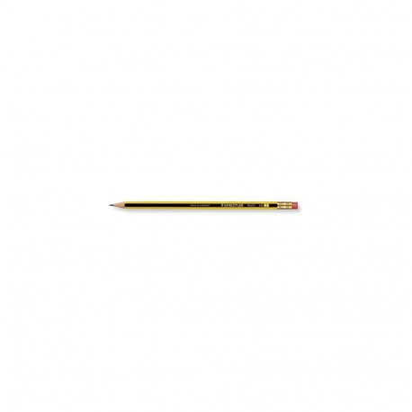 STAEDTLER pliiats Noris HB kustutuskummiga otsaga 100% PEFC 12 tk