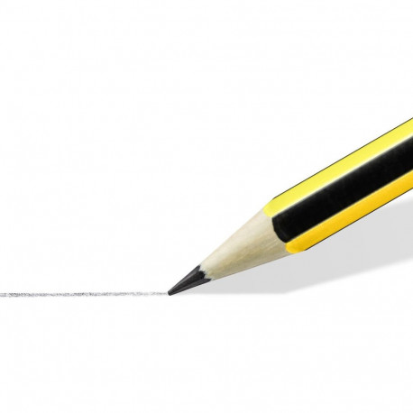 STAEDTLER pliiats Noris 2H 100% PEFC 12 tk, kuusnurkne