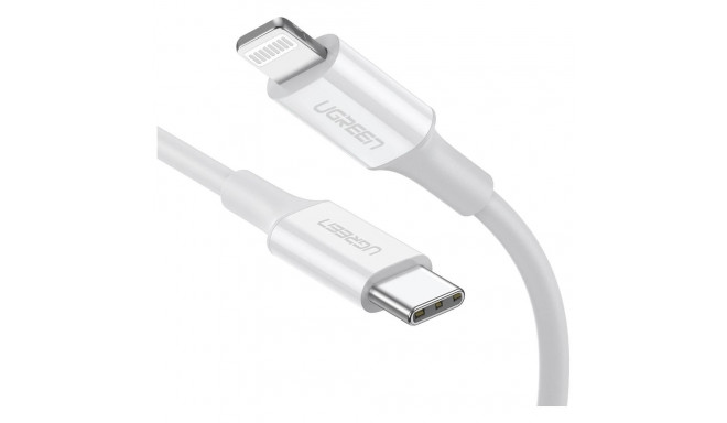 "UGREEN Lightning To Type-C Cable 1m white"
