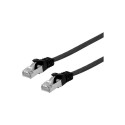"Equip Patchkabel Cat6A U/FTP 2xRJ45 3.00m sw Flach LSZH Polybeutel"