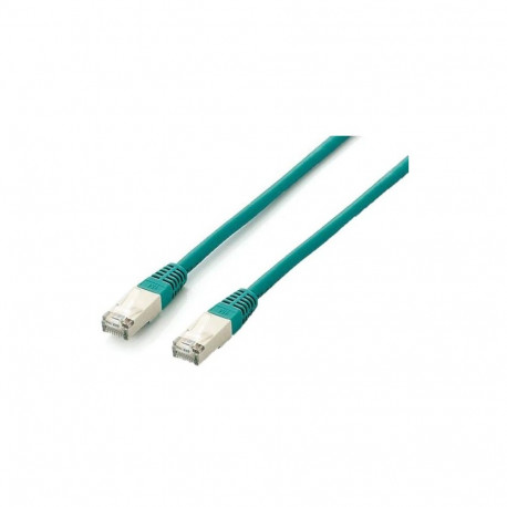 "Equip Patchkabel Cat6A S/FTP 2xRJ45 10.00m grün Plat.LSZH Polybeutel"