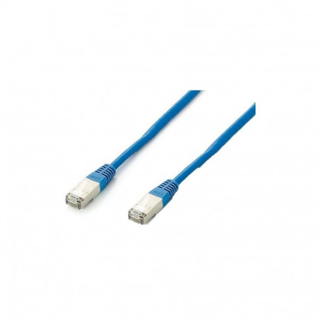 "Equip Patchkabel Cat6A S/FTP 2xRJ45 1.00m blau Plat.LSZH Polybeutel"