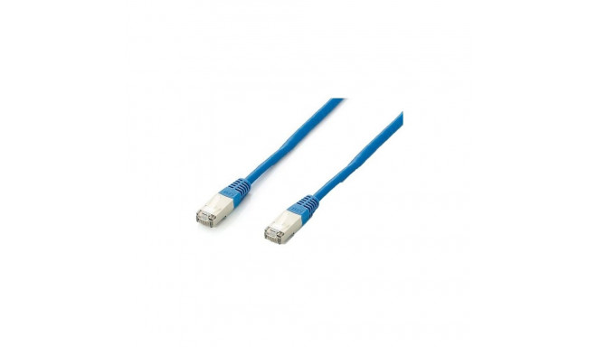 "Equip Patchkabel Cat6A S/FTP 2xRJ45 0.50m blau Plat.LSZH Polybeutel"