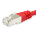 "Equip Patchkabel Cat6A S/FTP 2xRJ45 0.50m rot Plat.LSZH Polybeutel"