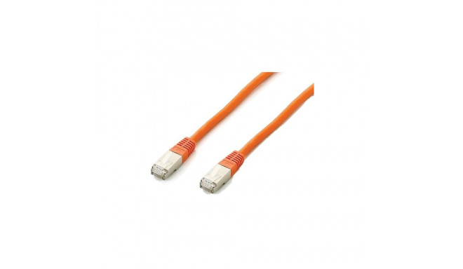 "Equip Patchkabel Cat6A S/FTP 2xRJ45 0.50m orange Plat.LSZH Polybeutel"