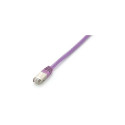 "Equip Patchkabel Cat6A S/FTP 2xRJ45 5.00m lila Plat.LSZH Polybeutel"