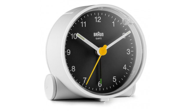 "Braun BC 01 WB Quarzwecker wei"