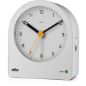 "Braun BC22 W Quarzwecker wei"