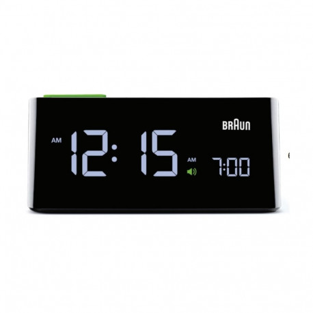 "Braun BNC 016 BKEU LED Wecker schwarz"