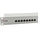 "Equip Patchpanel 16x RJ45 Cat6 19"" FTP 1HE ISO/IEC hellgrau"