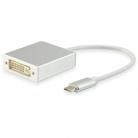 "Equip Adapter USB-C -> DVI-I DualLink (24+5) 2k60Hz 0.15m si"