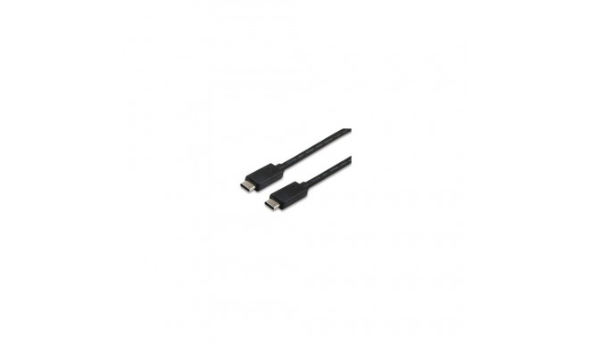 "Equip Kabel USB-C 2.0 -> C St/St 1.00m 3A 480Mbps sw Polybeutel"
