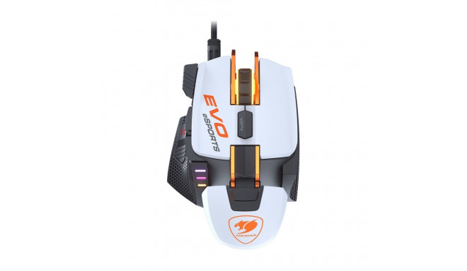 "COUGAR Gaming Maus 700M EVO eSports.Kabel.Weiß/Schwarz"