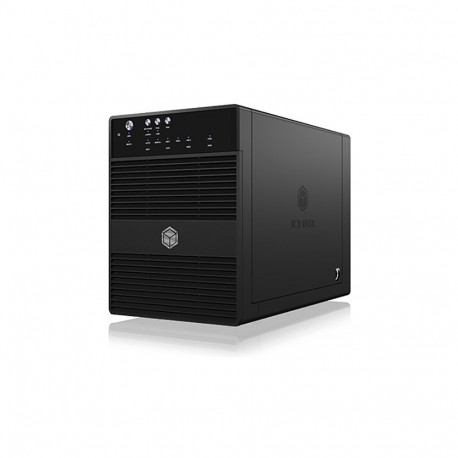"3.5 8cm SATA 4x SATA 3.5"" zu 1x USB 3.0 + 1x eSATA. JBOD ICY BOX"