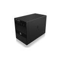 "3.5 8cm SATA 4x SATA 3.5"" zu 1x USB 3.0 + 1x eSATA. JBOD ICY BOX"