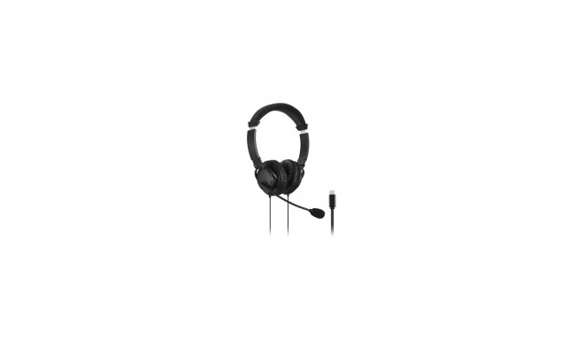 "Kensington Headset Hi-Fi mit Mikrofon. USB-C schwarz"
