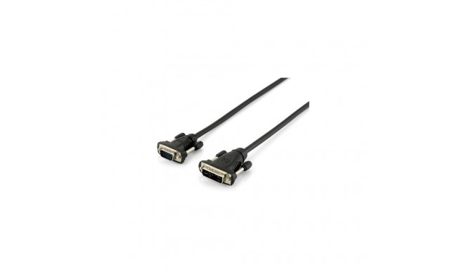 "Equip VGA Kabel HD15 -> DVI 12+5 1.80m 1920x1200 schwarz Polybeutel"