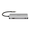 "USB-C HUB 6Port D-Link DUB-M610 2xUSB3.0 USB-C HDMI 4K SD microSD passiv Grey"