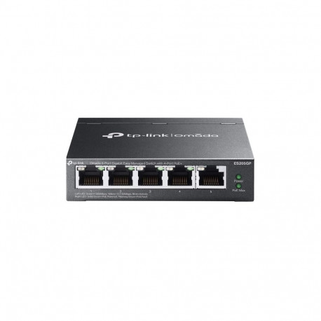 "TP-Link Omada Switch 5x GE ES205GP 4-Port PoE+"