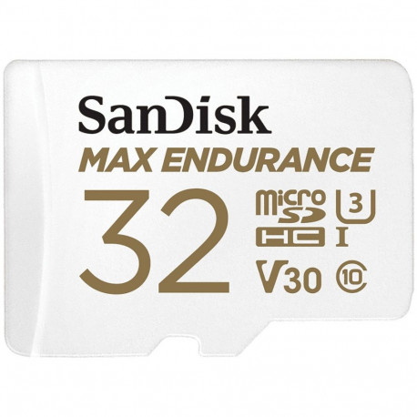 Sandisk mälukaart Max Endurance microSDHC 32GB 100MB/s adapteriga