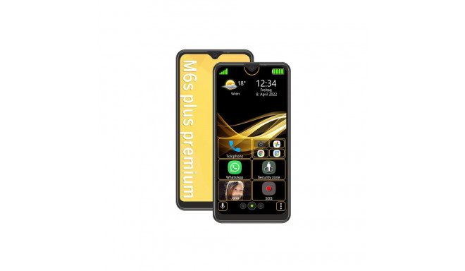 "Bea-Fon M6s Plus schwarz inkl. TPU Case + Displayschutz"