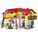 "Schleich Farm World 42407 Bauernhaus mit Stall und Tieren"