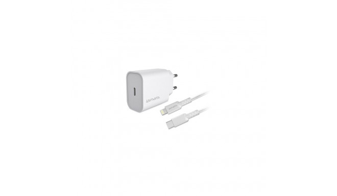 "4smarts Schnelllade-Set 20W mit 1.5m Lightning Kabel f. iPhone"