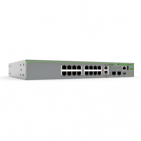 "ALLIED L3 Stackable Switch 16x 10/100/1000-T 2x 1/2.5/5/10G-T 2x SFP+ Ports and a single fixed PSU