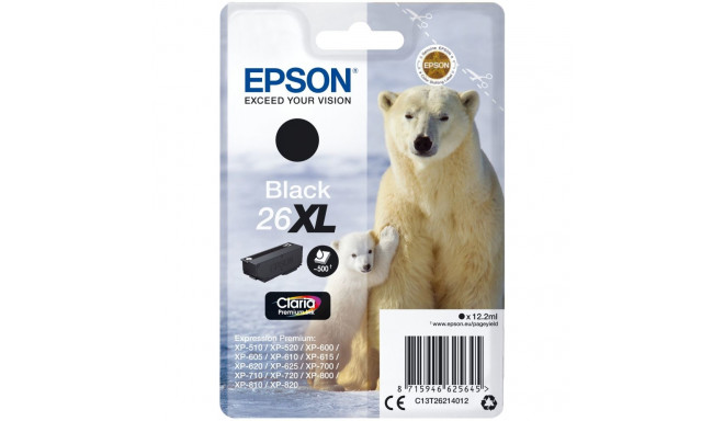 "Epson T2621 26XL black"