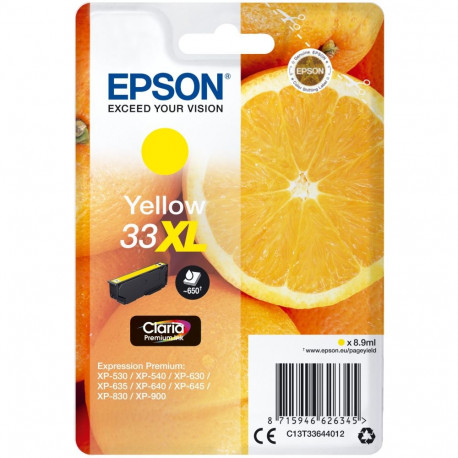 "Epson 33XL yellow NEUE VERPACKUNG"