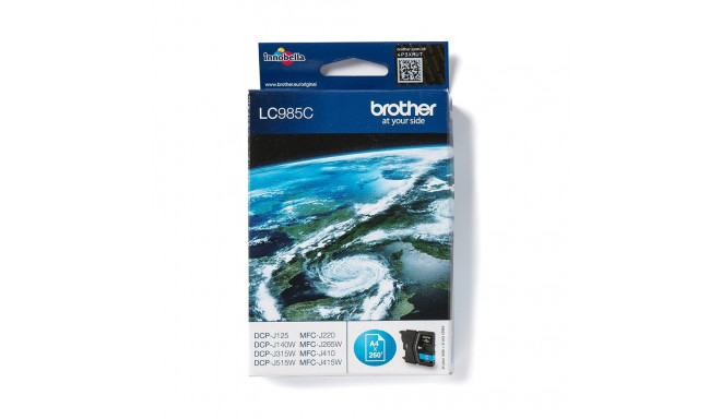 "Brother Tinte LC-985C Cyan bis zu 260 Seiten nach ISO/IEC 24711"