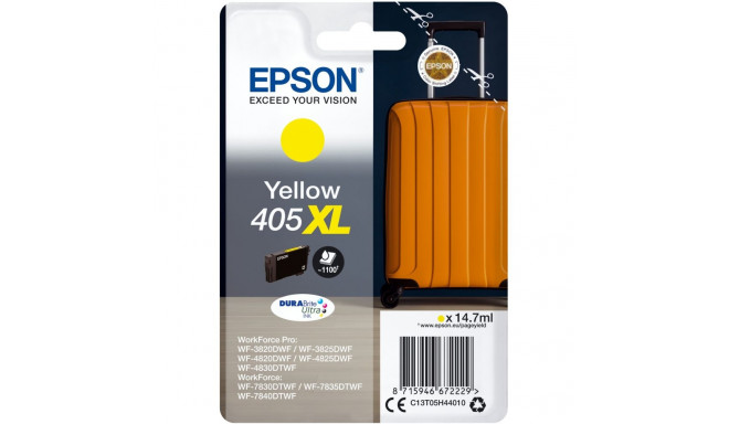 "Epson Tinte 405XL C13T05H44010 Gelb bis zu 1.100 Seiten"