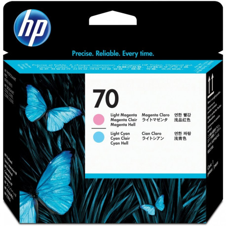 "HP 70 original printhead C9405A light magenta and light cyan standard capacity 1-pack"