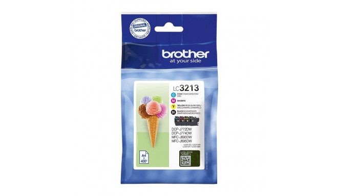 "Brother Tinte LC-3213VAL Value Pack (BK/C/M/Y)"